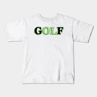 Green Golf Kids T-Shirt